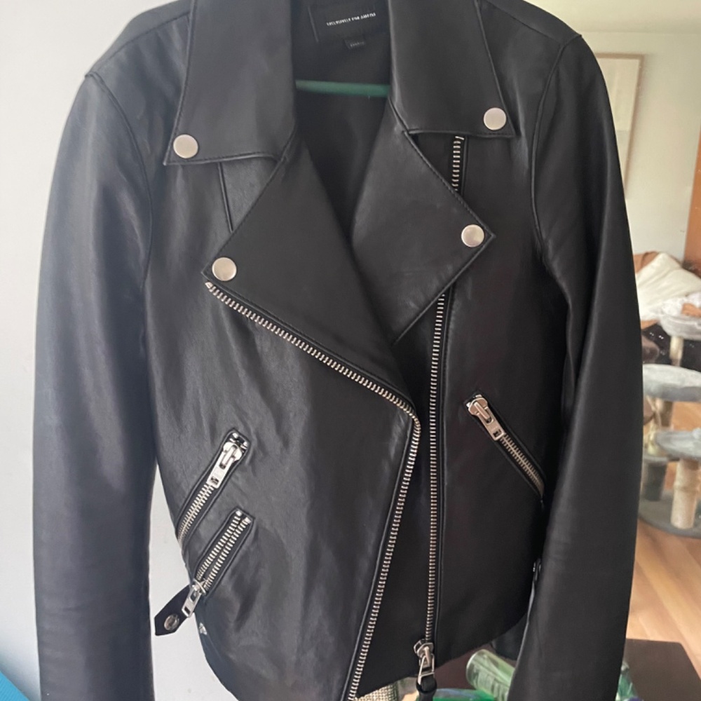 Mackage leather jacket